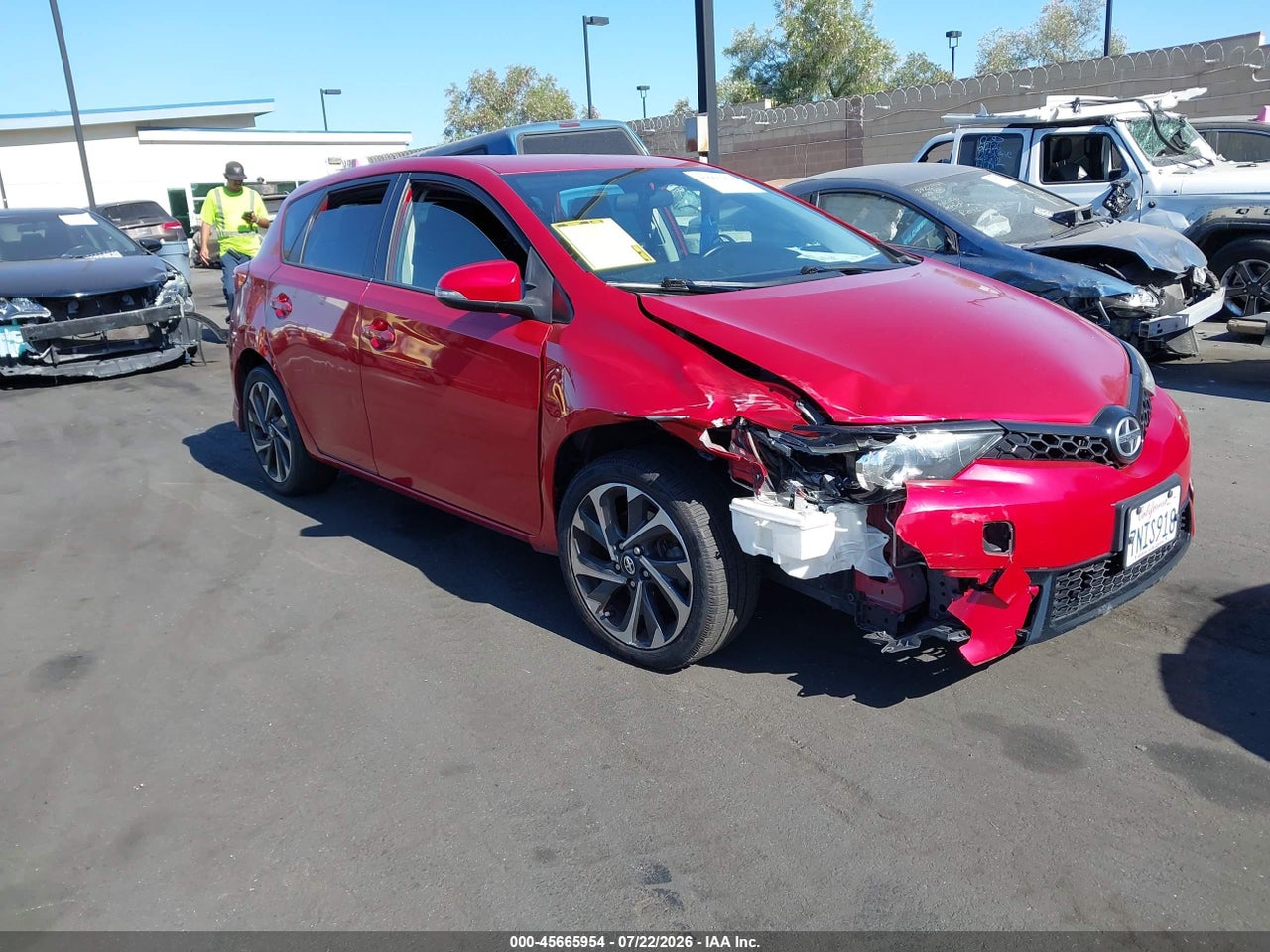 JTNKARJE5GJ****** · 2016 SCION IM