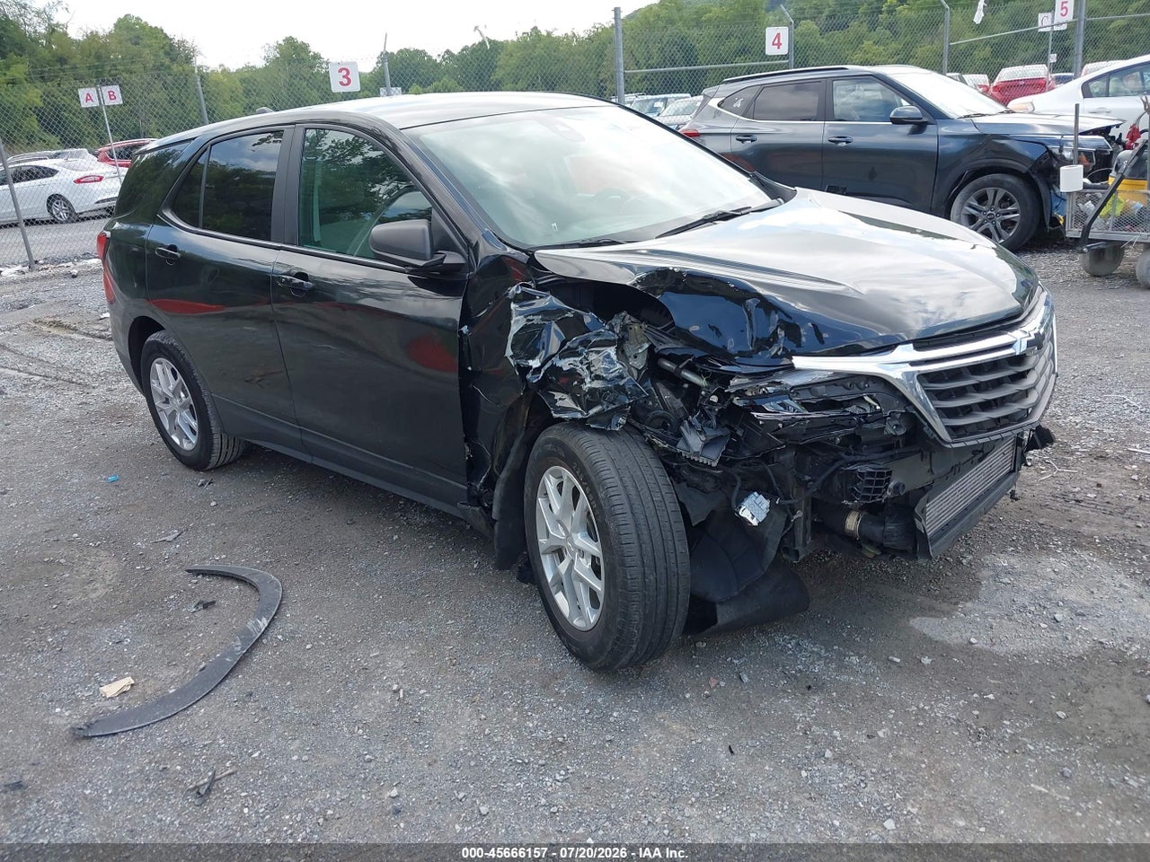 2GNAXHEV9N6****** · 2022 CHEVROLET EQUINOX FWD LS