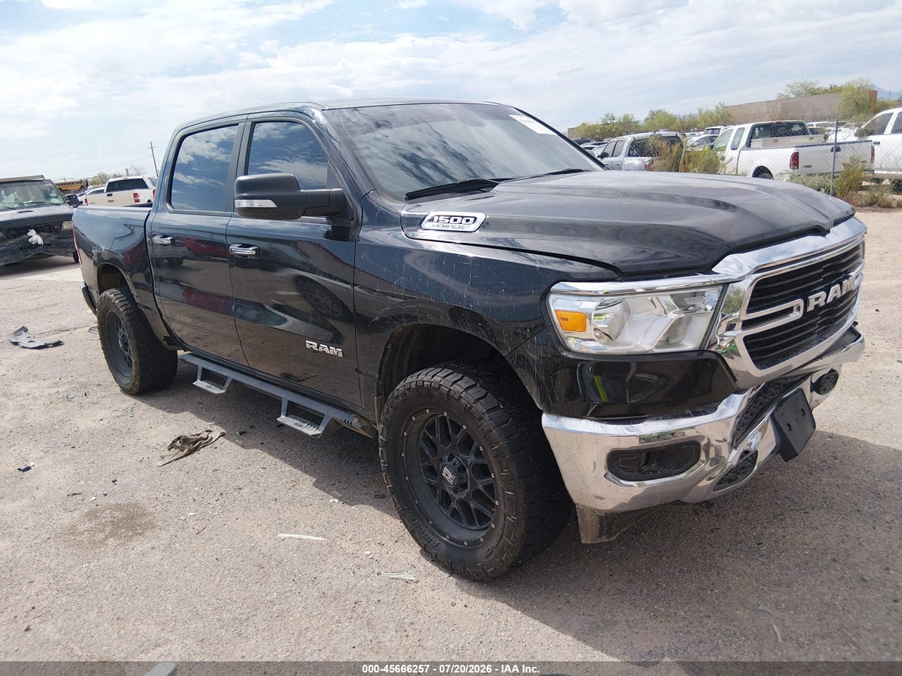1C6SRFFT1KN****** · 2019 RAM 1500 BIG HORN/LONE STAR  4X4 5'7 BOX
