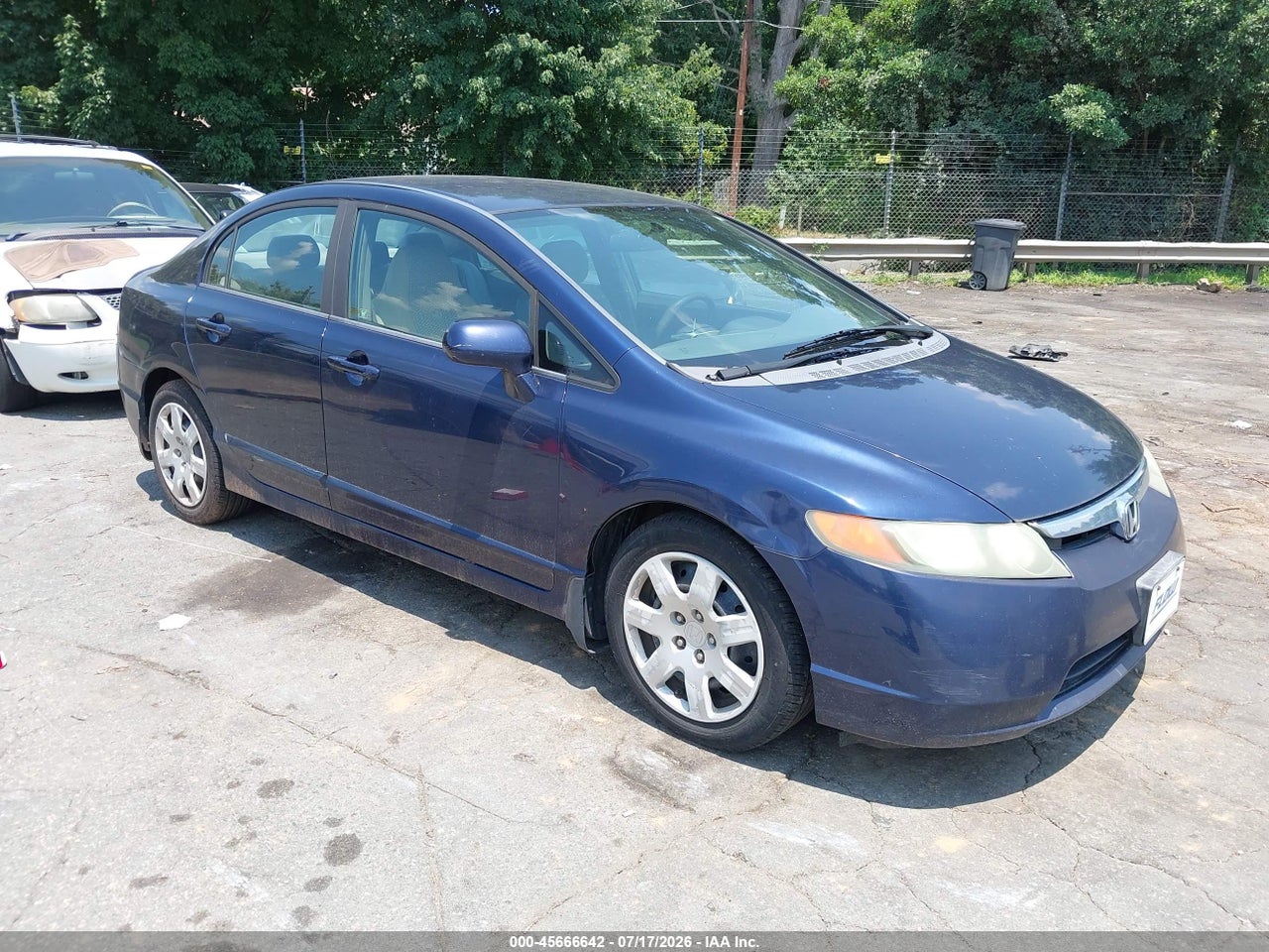 1HGFA15588L****** · 2008 HONDA CIVIC LX