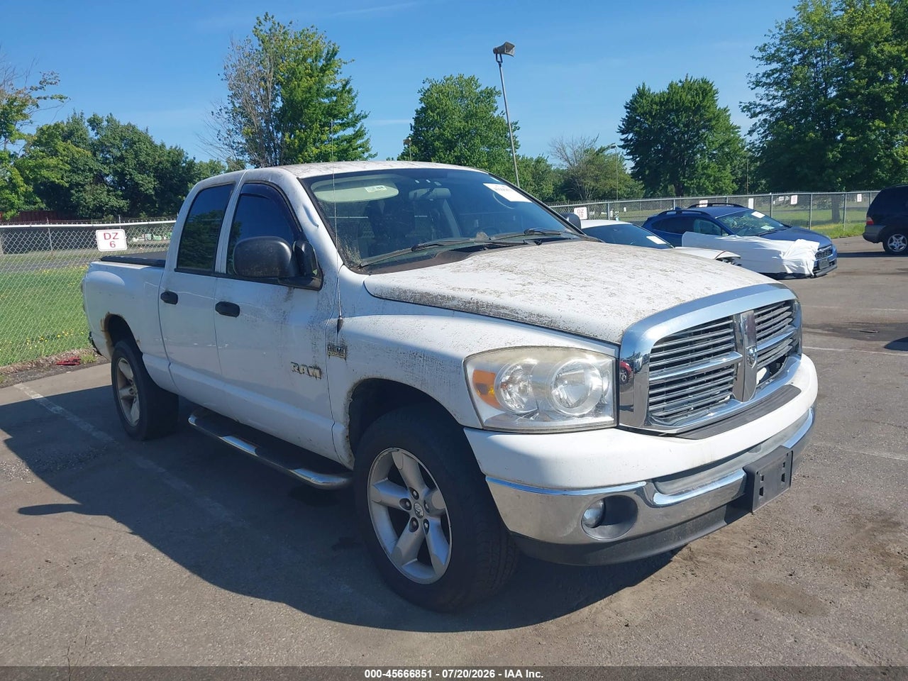 1D7HU18258S****** · 2008 DODGE RAM 1500 SLT