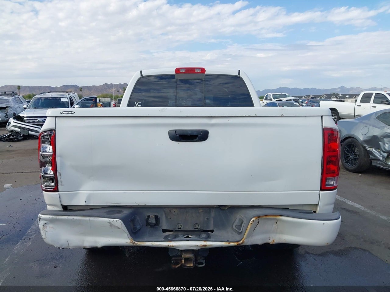 3D7HA18ZX2G****** · 2002 DODGE RAM 1500 ST · 6/10