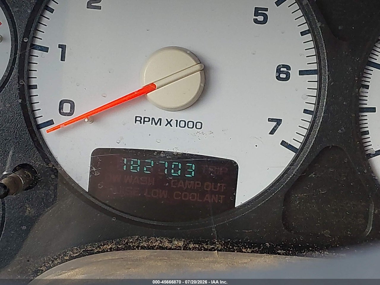 3D7HA18ZX2G****** · 2002 DODGE RAM 1500 ST · 7/10