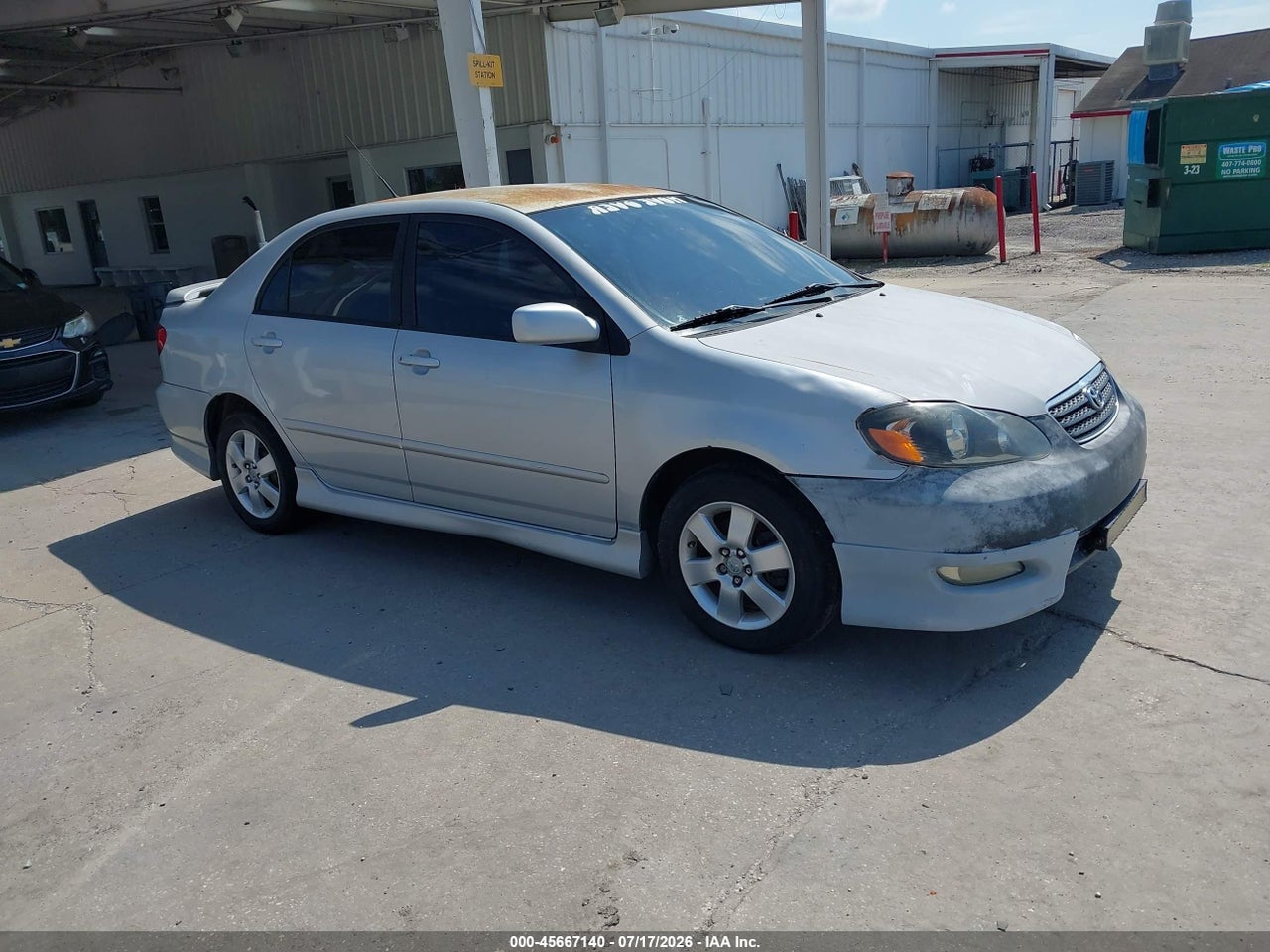 1NXBR32E68Z****** · 2008 TOYOTA COROLLA S