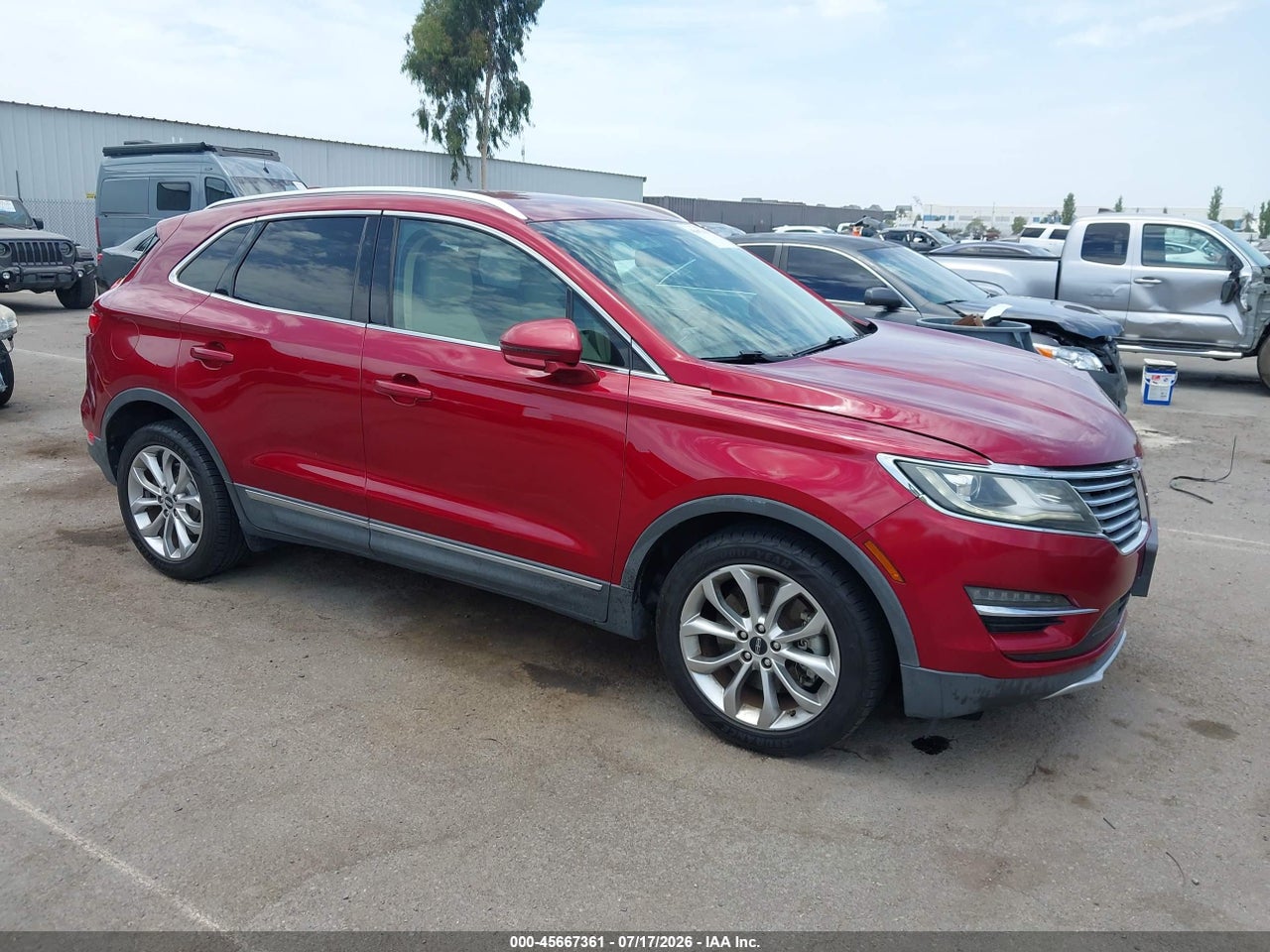 5LMCJ2C97GU****** · 2016 LINCOLN MKC SELECT