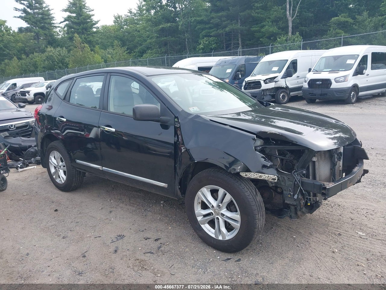 JN8AS5MV2FW****** · 2015 NISSAN ROGUE SELECT S