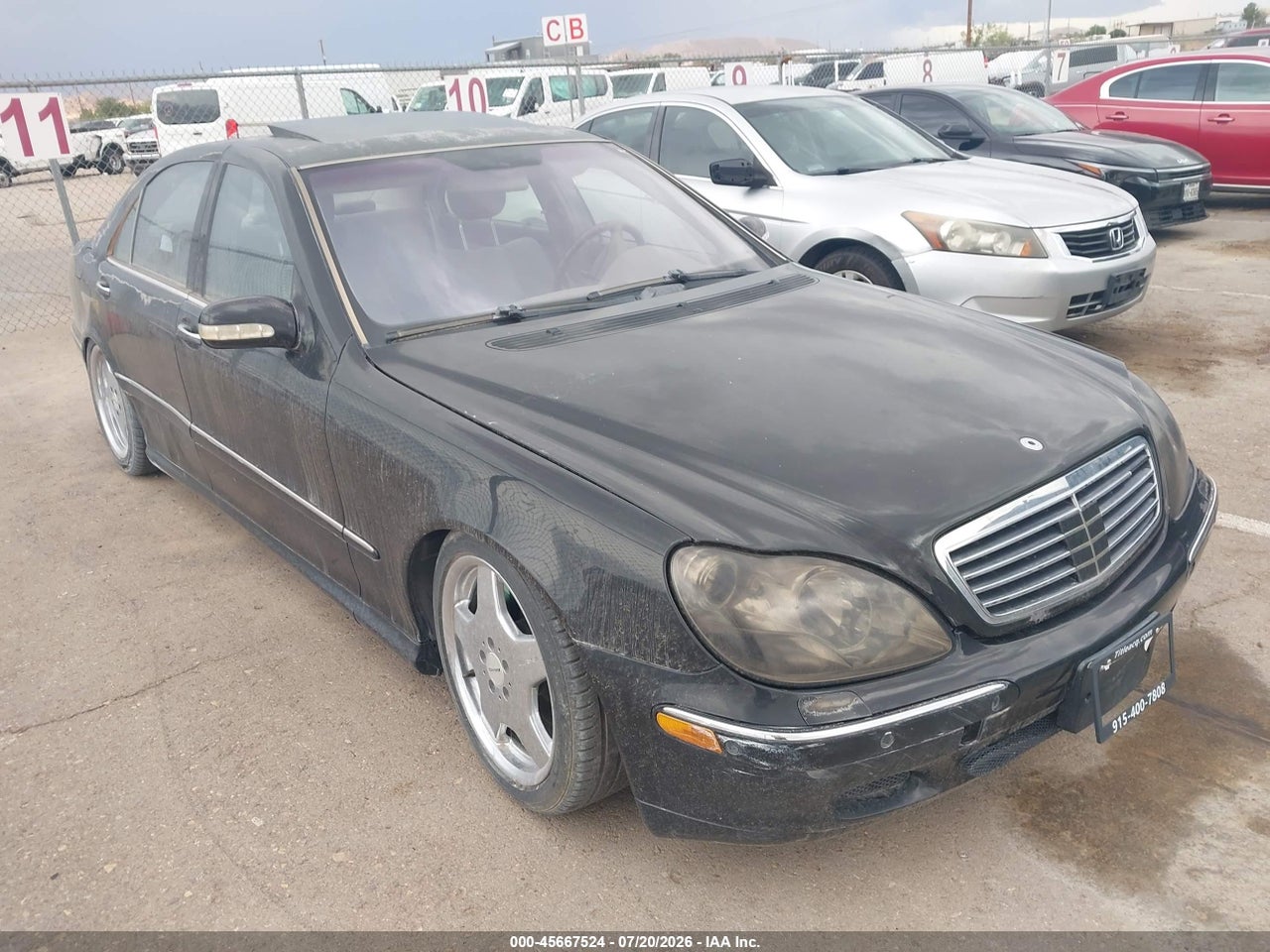 WDBNG73J82A****** · 2002 MERCEDES-BENZ S 55 AMG