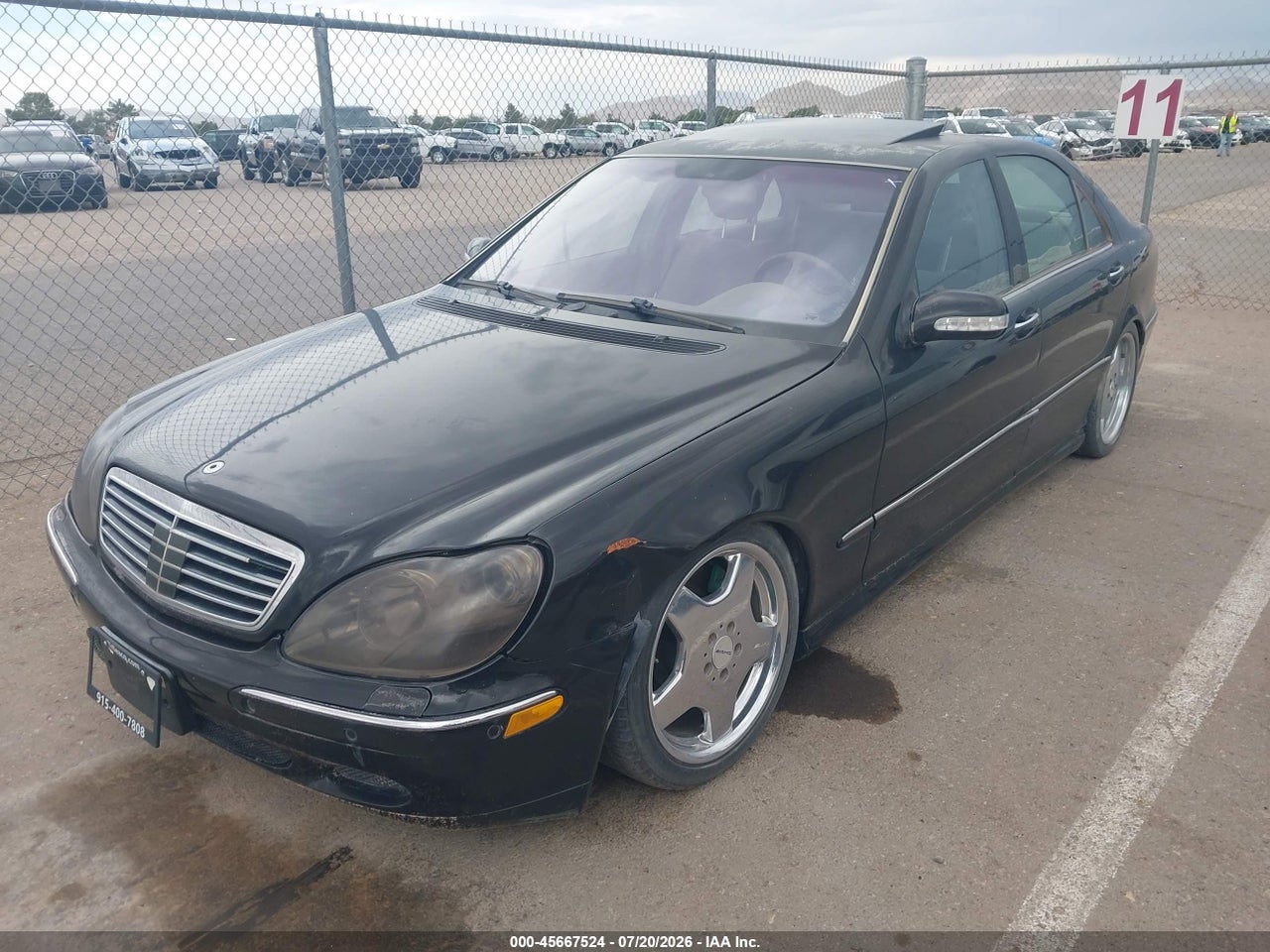 2002 MERCEDES-BENZ S 55 AMG   · 2/11