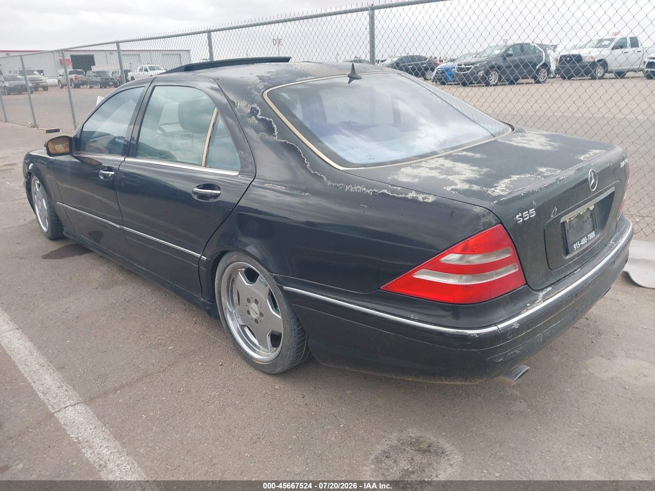 2002 MERCEDES-BENZ S 55 AMG   · 3/11