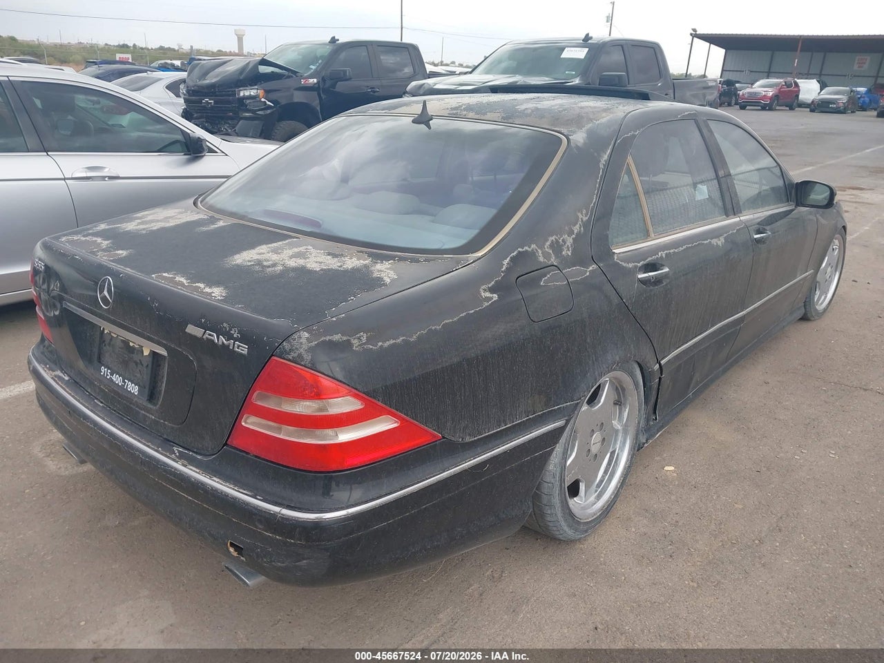 2002 MERCEDES-BENZ S 55 AMG   · 4/11