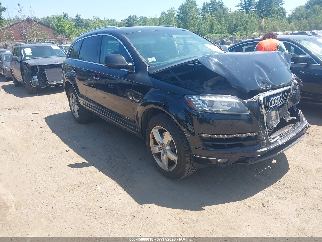 WA1LGAFE5ED****** · 2014 AUDI Q7 3.0T PREMIUM