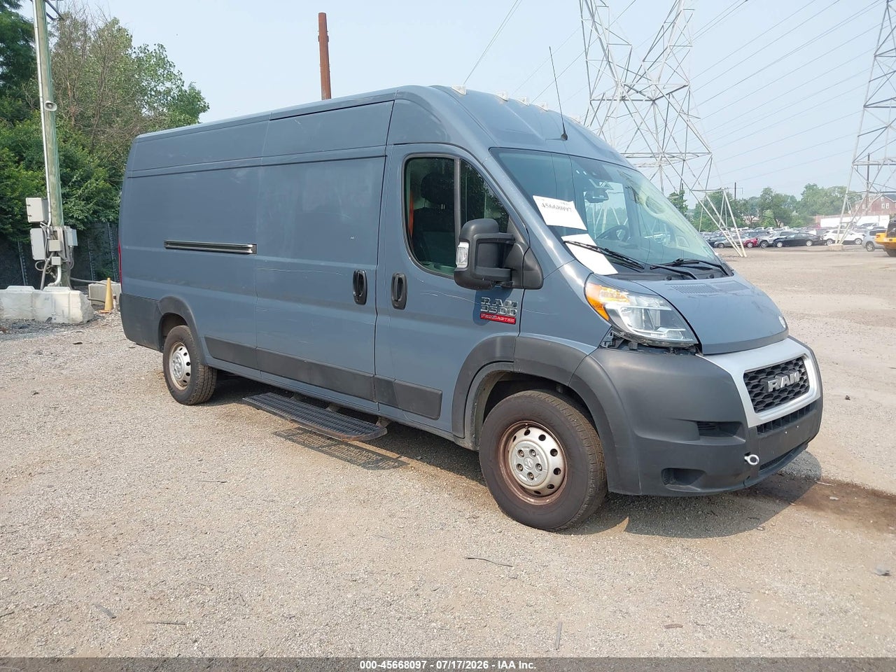 3C6MRVJG3ME****** · 2021 RAM PROMASTER 3500 CARGO VAN HIGH ROOF 159 WB EXT