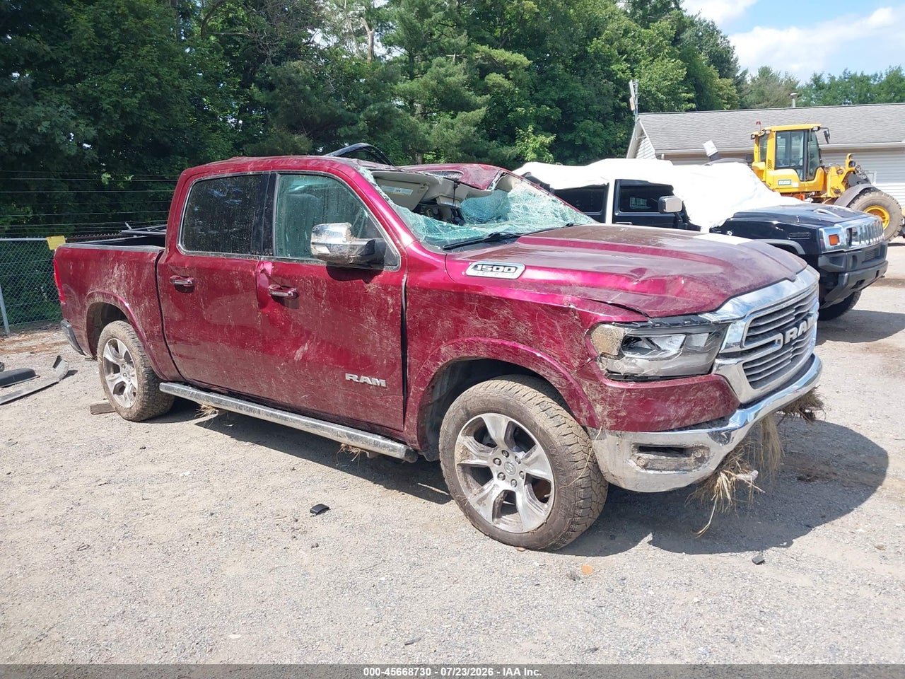 1C6SRFJT3LN****** · 2020 RAM 1500 LARAMIE  4X4 5'7 BOX