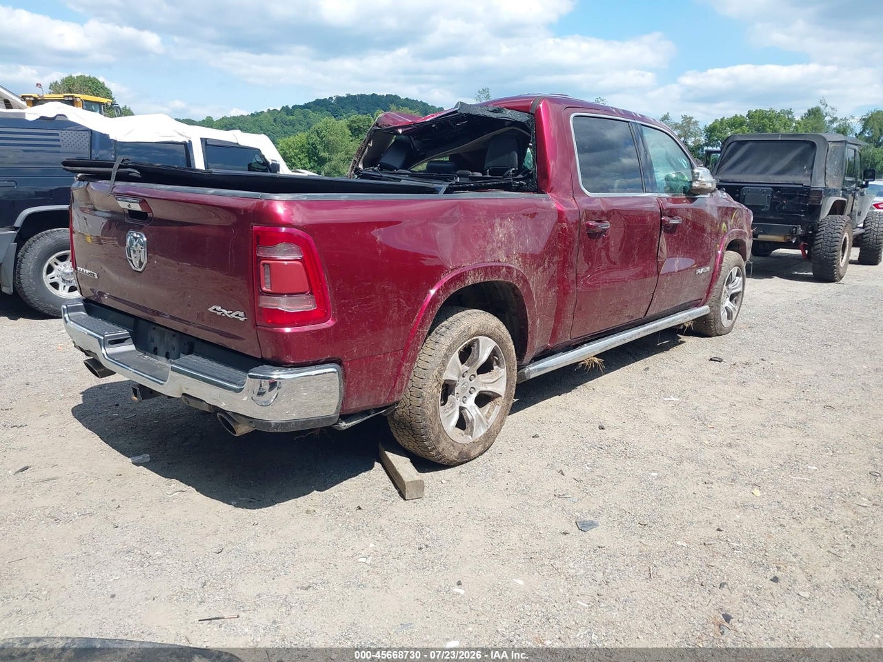 2020 RAM 1500 LARAMIE  4X4 5'7 BOX · 4/11