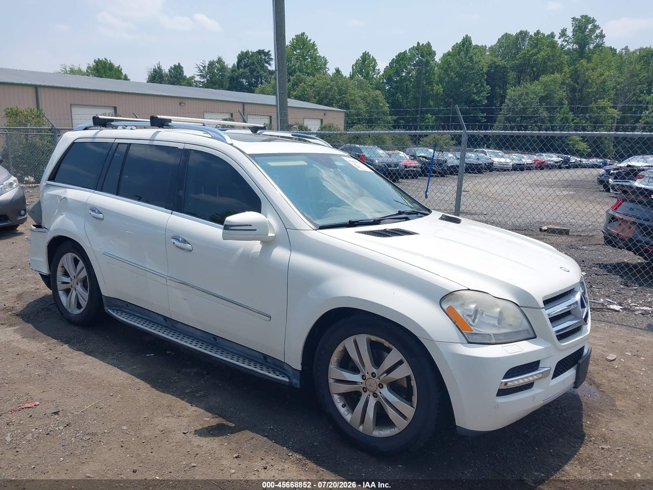 4JGBF7BEXCA****** · 2012 MERCEDES-BENZ GL 450 4MATIC