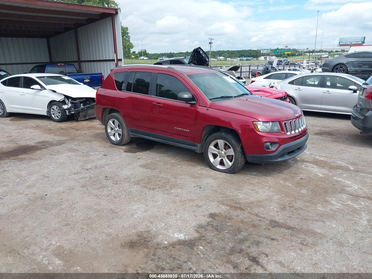1C4NJCBAXCD****** · 2012 JEEP COMPASS SPORT