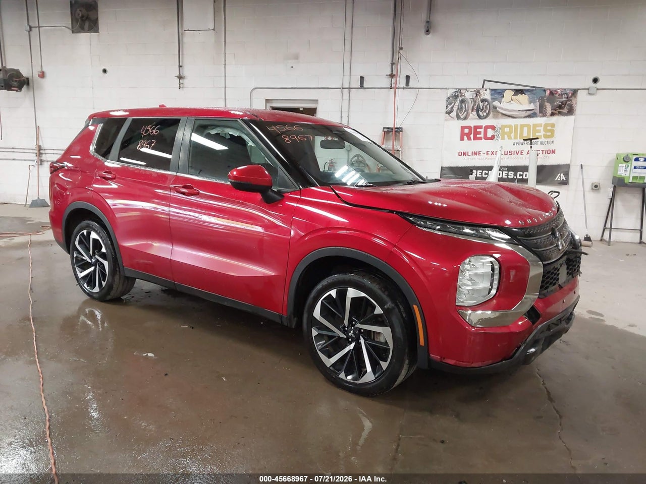JA4J4TA85NZ****** · 2022 MITSUBISHI OUTLANDER ES 2.5 S-AWC