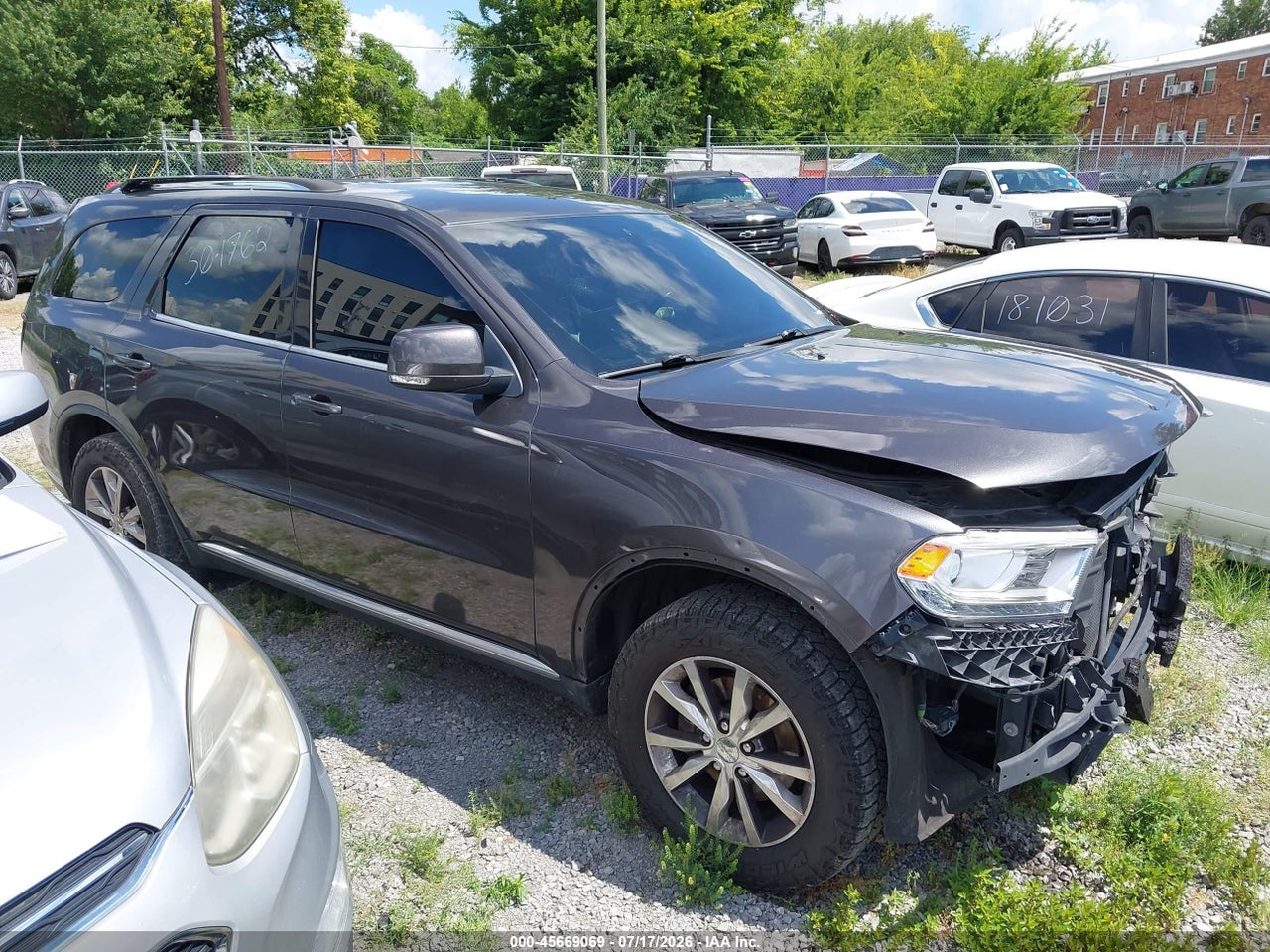 1C4RDJDG6GC****** · 2016 DODGE DURANGO LIMITED