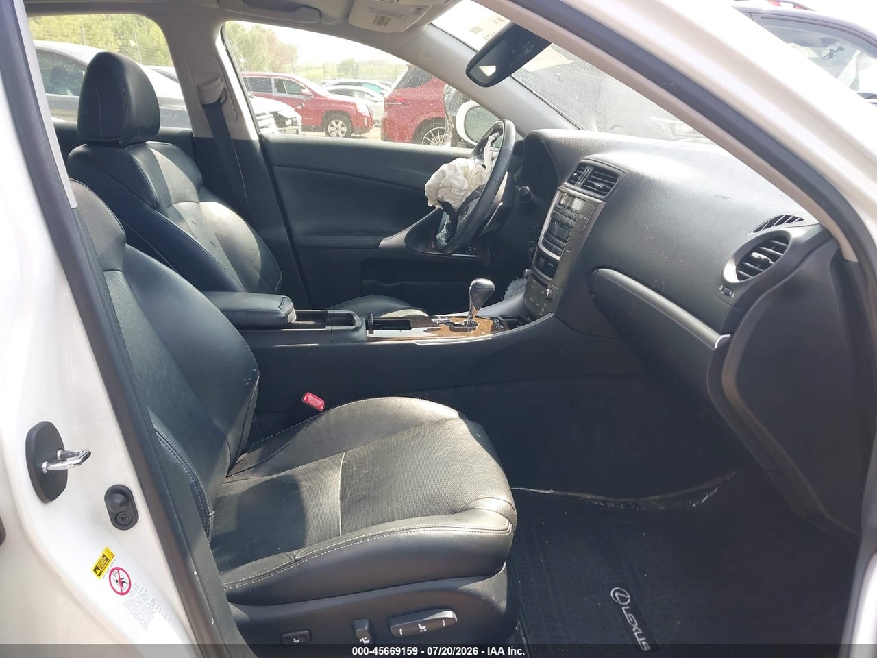 2012 LEXUS IS 250 · 5/10