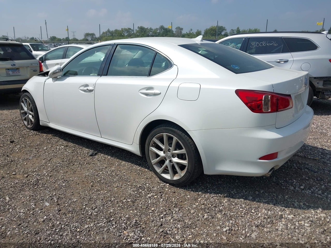 2012 LEXUS IS 250 · 3/10