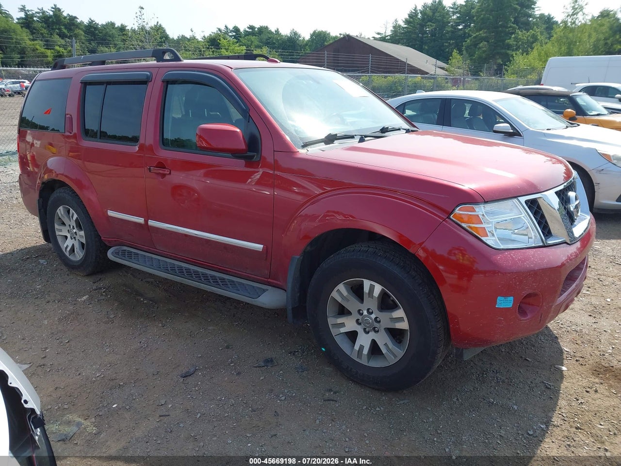 5N1AR1NBXCC****** · 2012 NISSAN PATHFINDER SILVER