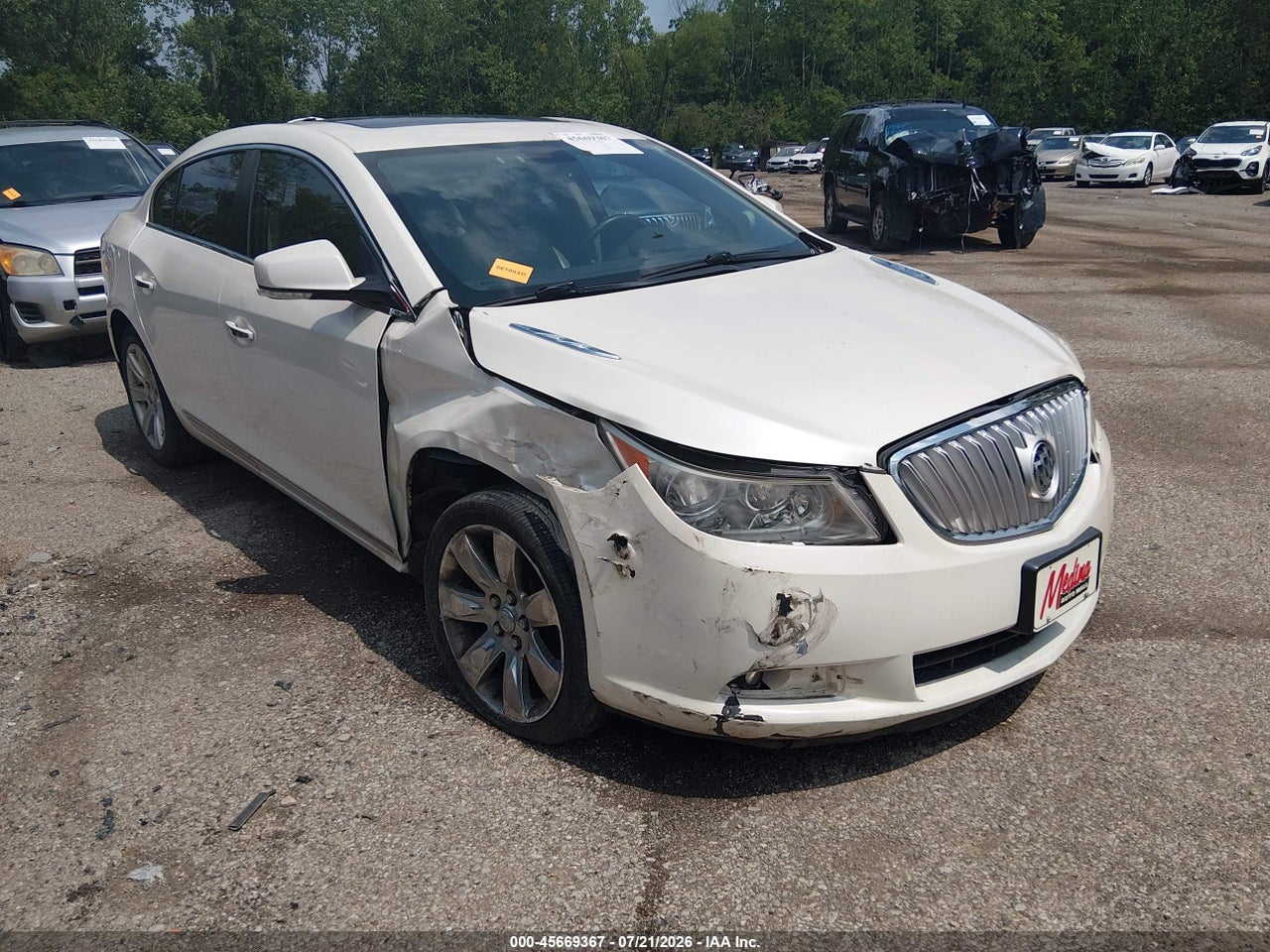 1G4GD5EG7AF****** · 2010 BUICK LACROSSE CXL