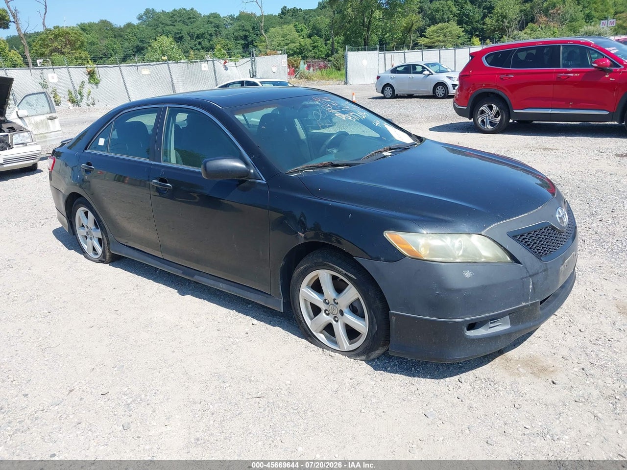 4T1BE46K07U****** · 2007 TOYOTA CAMRY SE