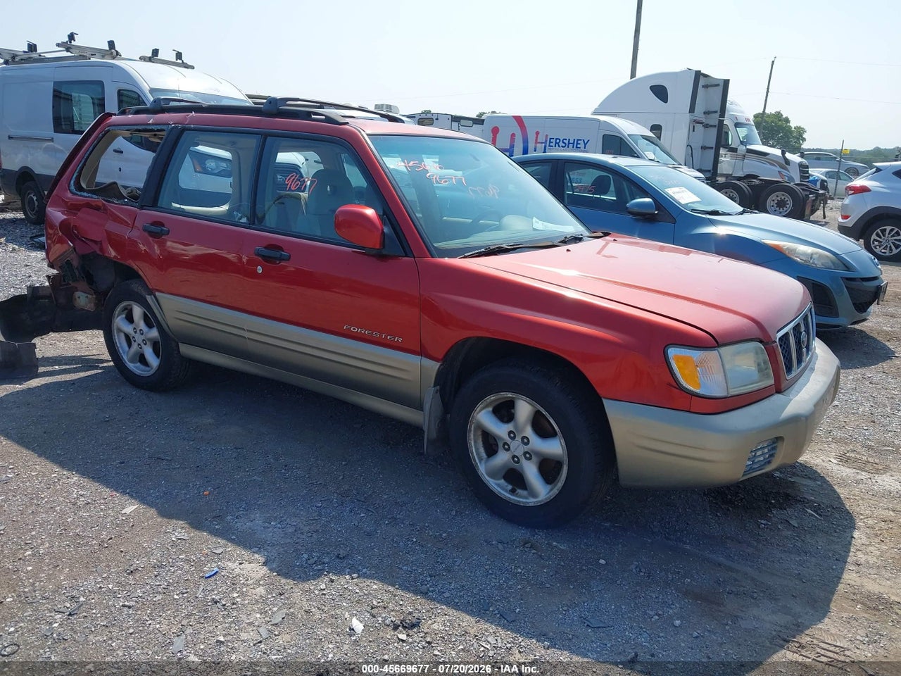JF1SF65551H****** · 2001 SUBARU FORESTER S