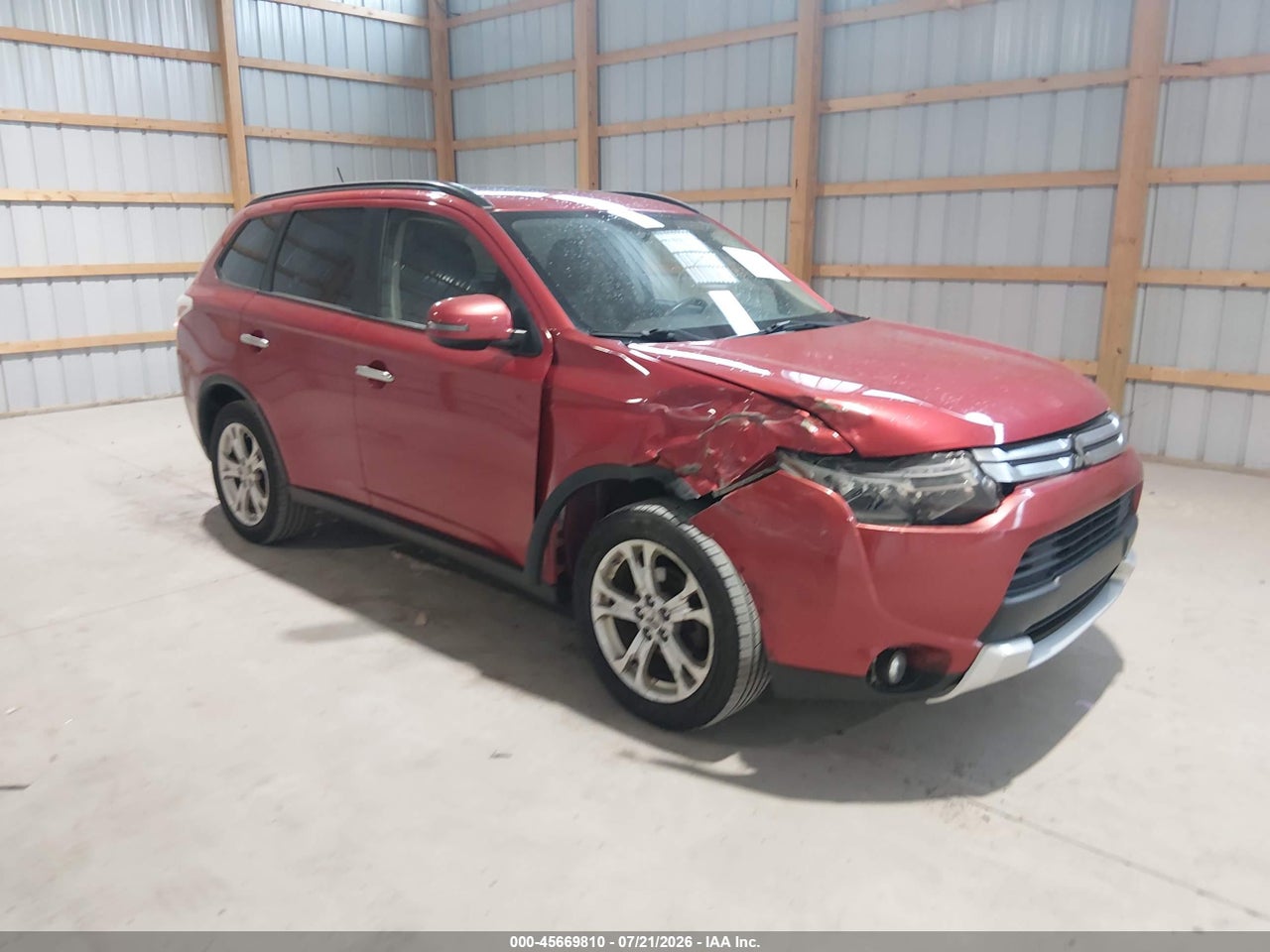 JA4AZ3A31FZ****** · 2015 MITSUBISHI OUTLANDER SE