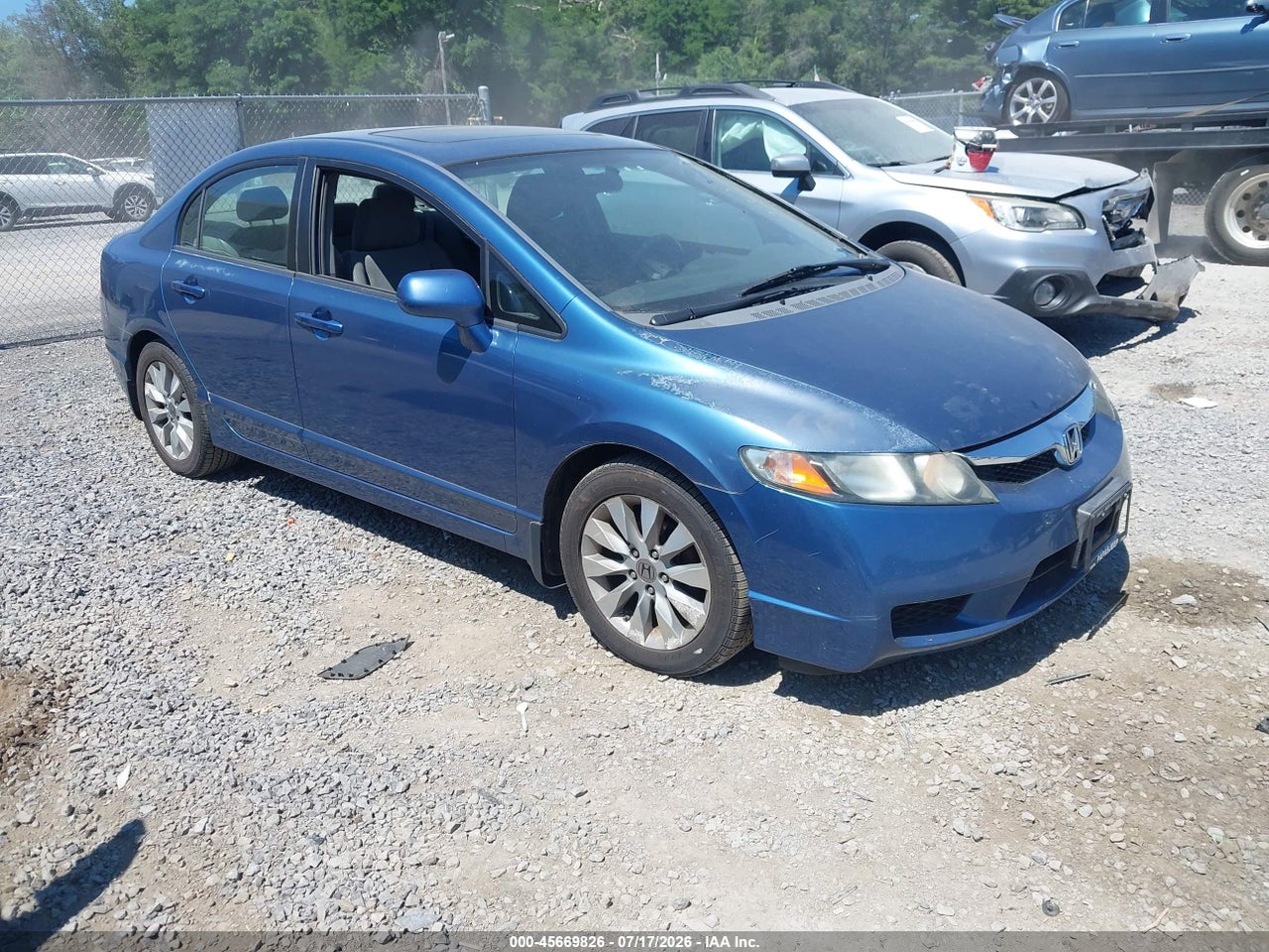 2HGFA16839H****** · 2009 HONDA CIVIC EX