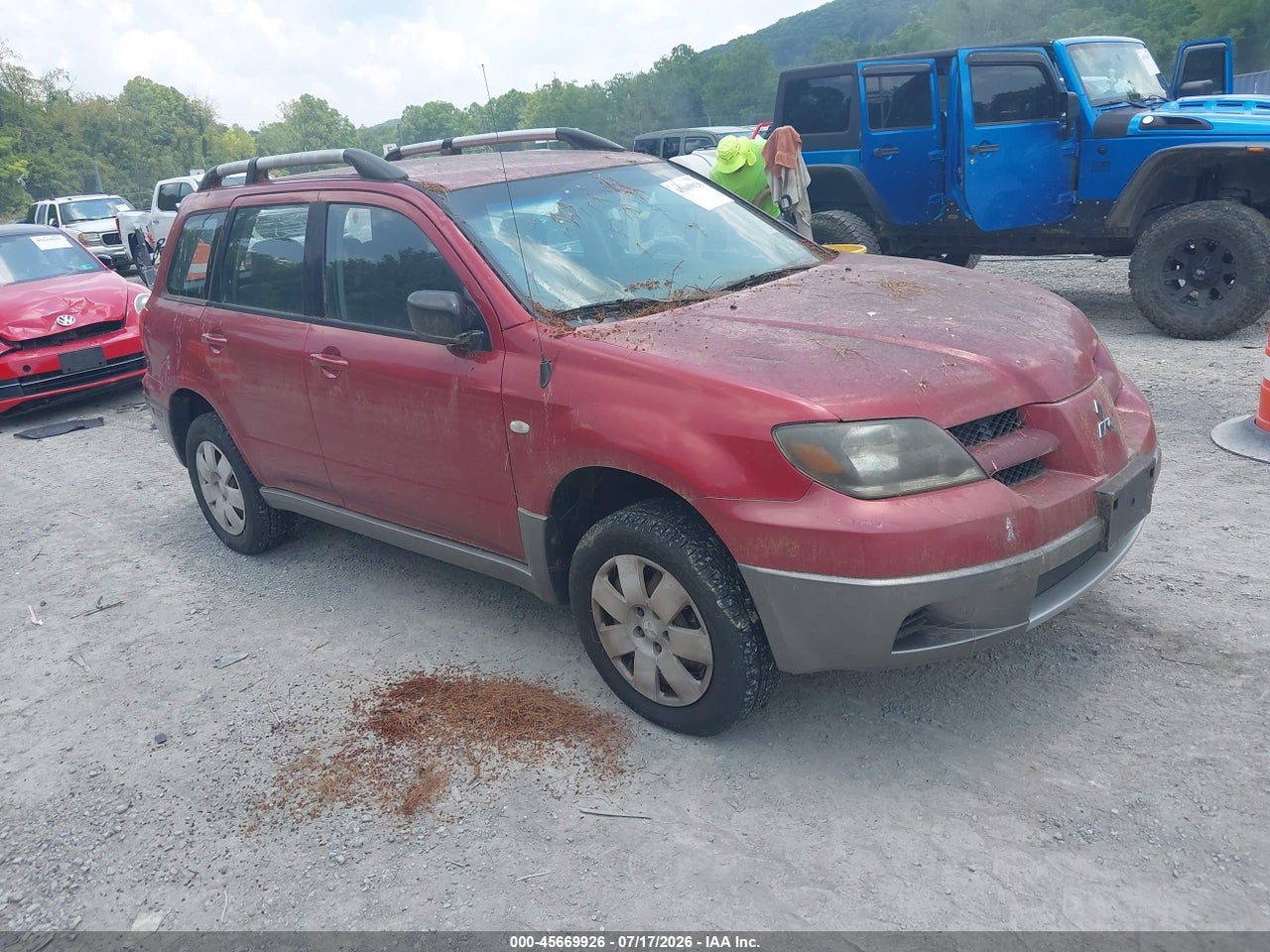 JA4LX31F14U****** · 2004 MITSUBISHI OUTLANDER LS
