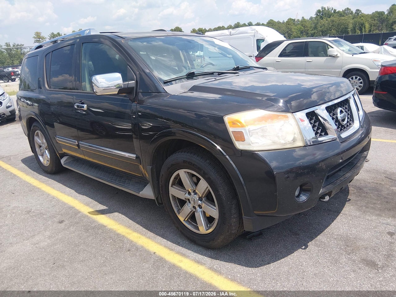 5N1BA0NF0CN****** · 2012 NISSAN ARMADA PLATINUM