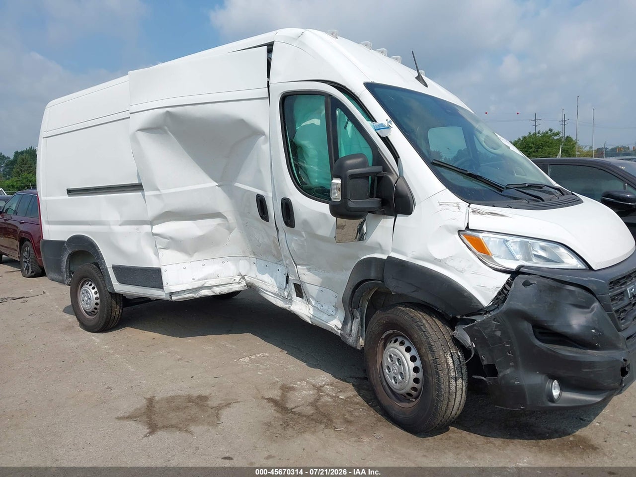 3C6MRVHG1TE****** · 2026 RAM PROMASTER 3500 TRADESMAN HIGH ROOF 159 WB W/PASS SEAT