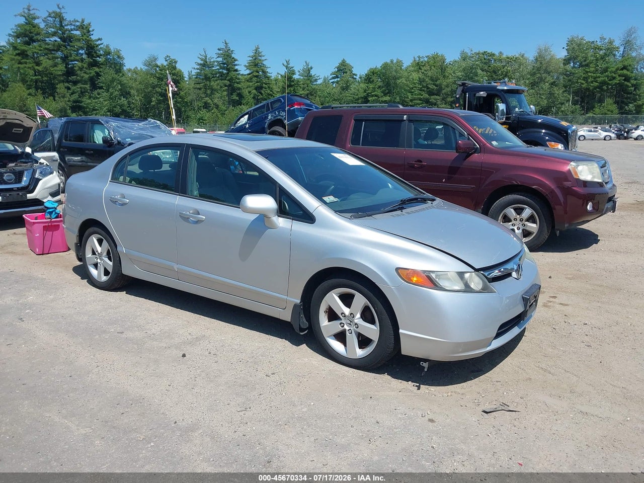 1HGFA16876L****** · 2006 HONDA CIVIC EX