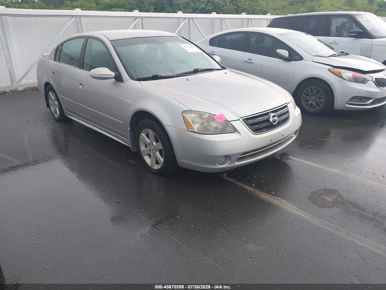 1N4AL11D43C****** · 2003 NISSAN ALTIMA 2.5 S