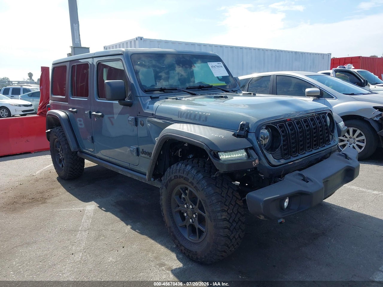 1C4PJXDN5TW****** · 2026 JEEP WRANGLER WILLYS 4X4