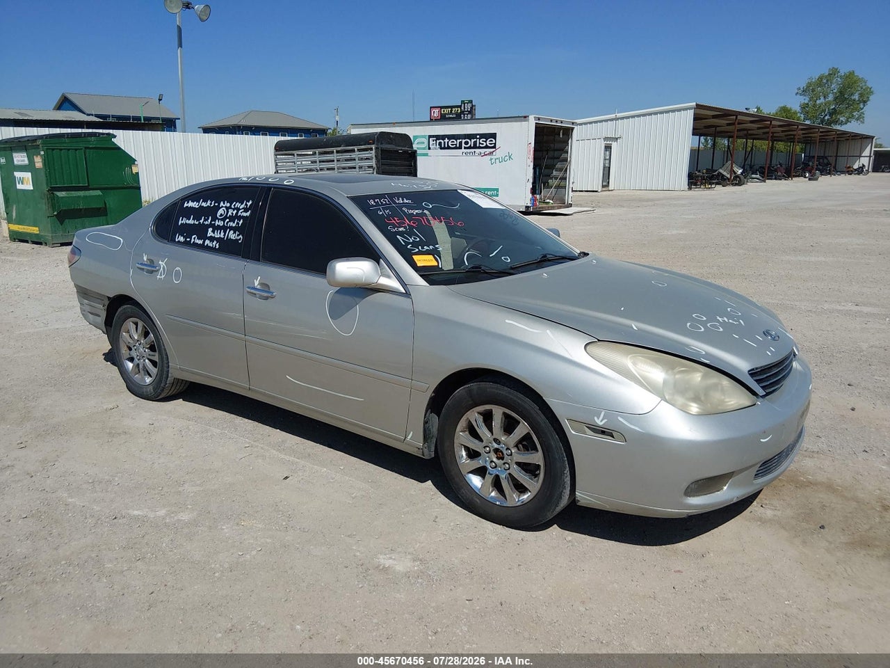 JTHBF30GX36****** · 2003 LEXUS ES 300