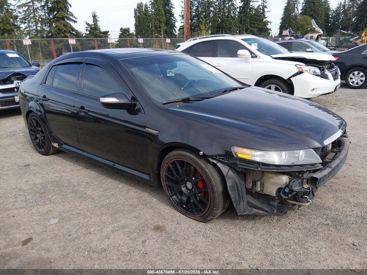 19UUA76588A****** · 2008 ACURA TL TYPE S