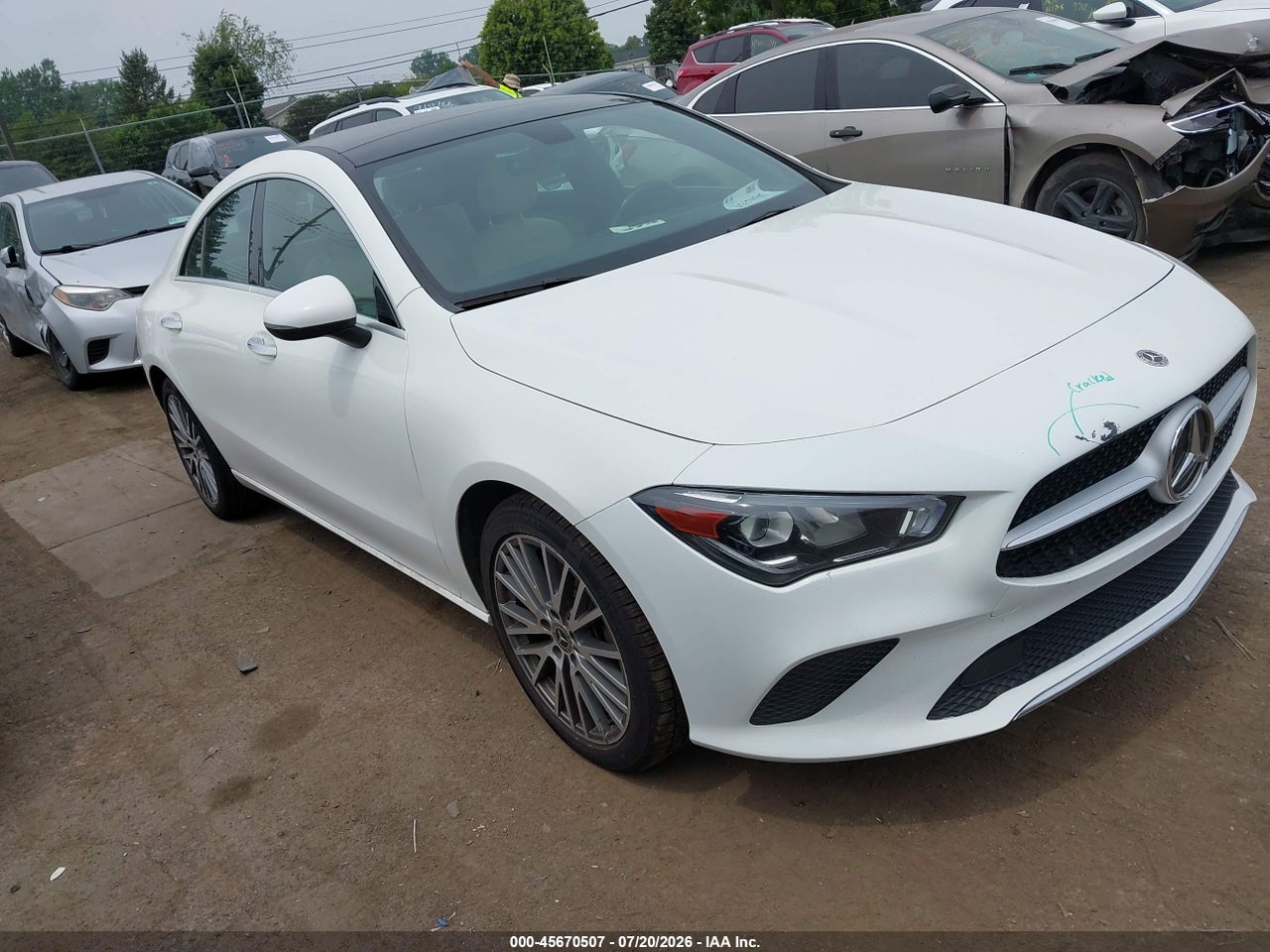 2021 MERCEDES-BENZ CLA 250 4MATIC