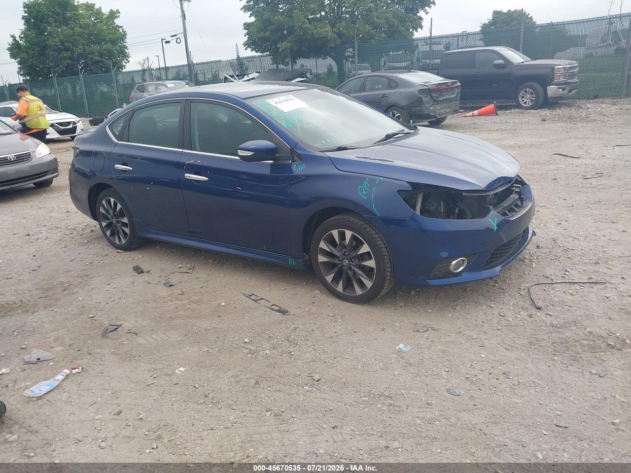 3N1AB7AP9HY****** · 2017 NISSAN SENTRA SR