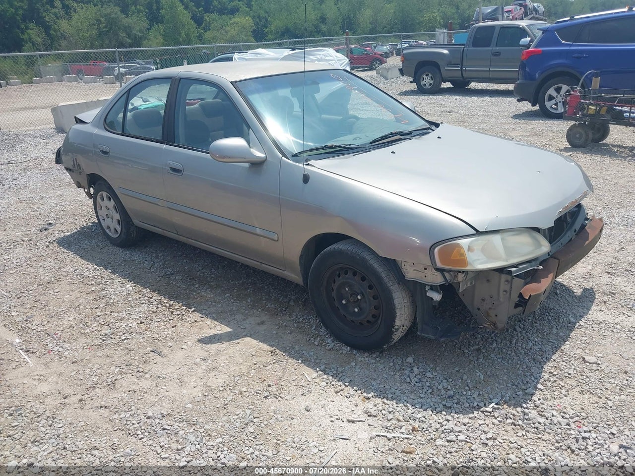 3N1CB51D01L****** · 2001 NISSAN SENTRA GXE