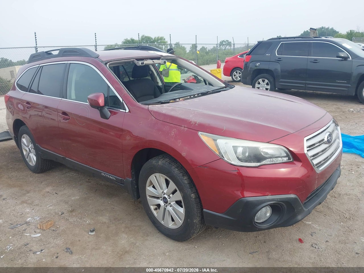 4S4BSBFC7F3****** · 2015 SUBARU OUTBACK 2.5I PREMIUM
