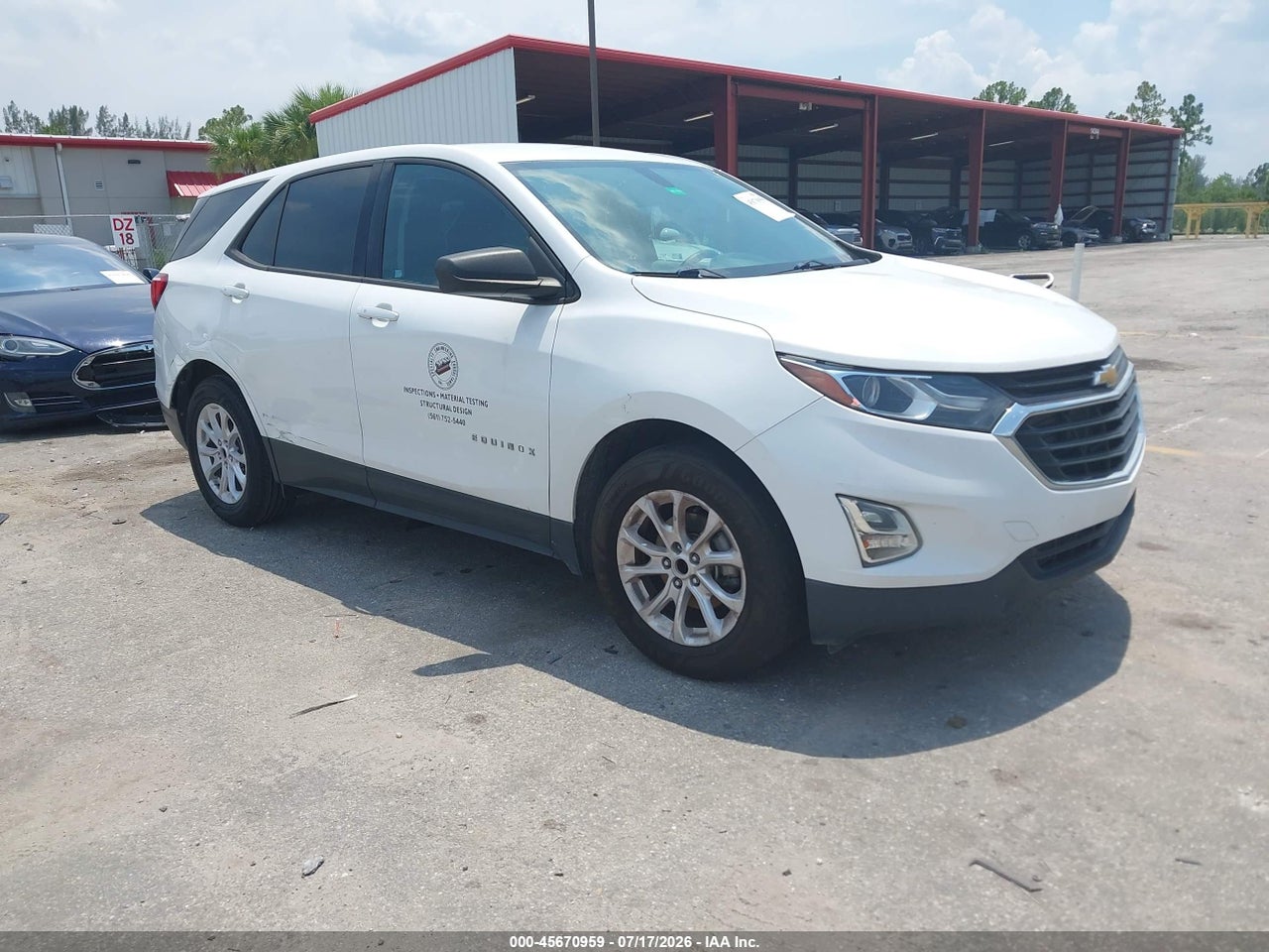 3GNAXHEV3KS****** · 2019 CHEVROLET EQUINOX LS