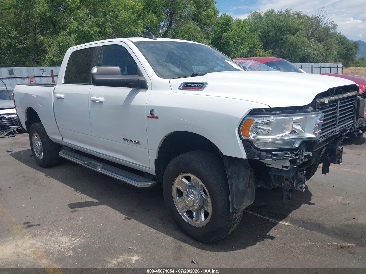 3C6UR5DL6MG****** · 2021 RAM 2500 BIG HORN  4X4 6'4 BOX