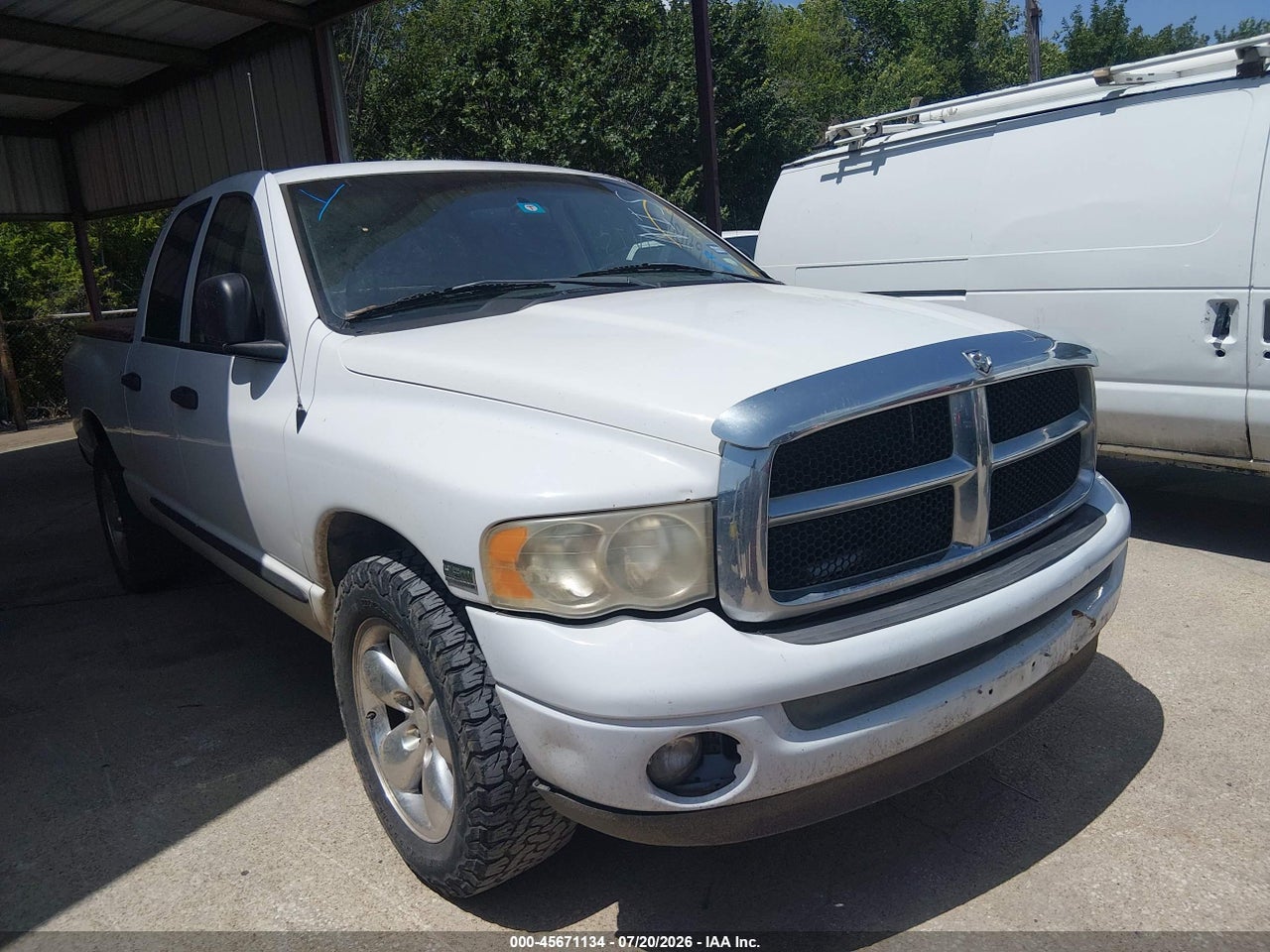 1D7HA18D04S****** · 2004 DODGE RAM 1500 SLT/LARAMIE