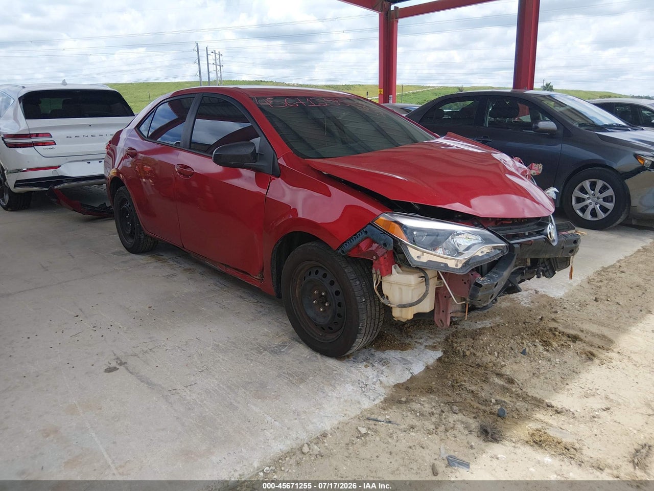 5YFBURHE8FP****** · 2015 TOYOTA COROLLA LE