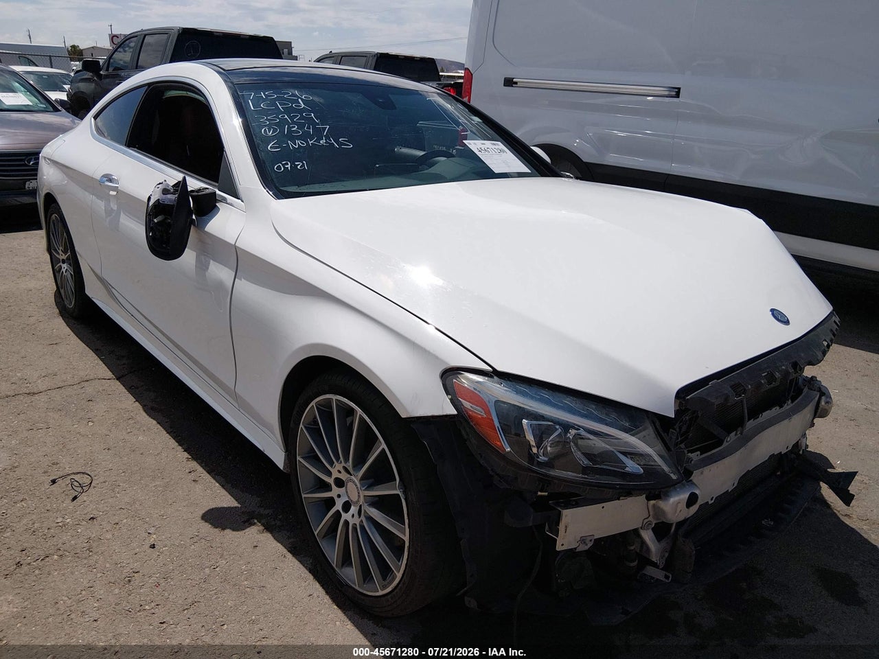 WDDWJ4JB3HF****** · 2017 MERCEDES-BENZ C 300