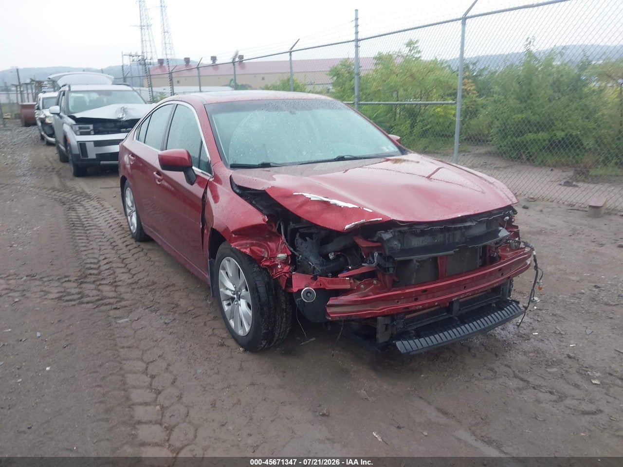 4S3BNBE64F3****** · 2015 SUBARU LEGACY 2.5I PREMIUM