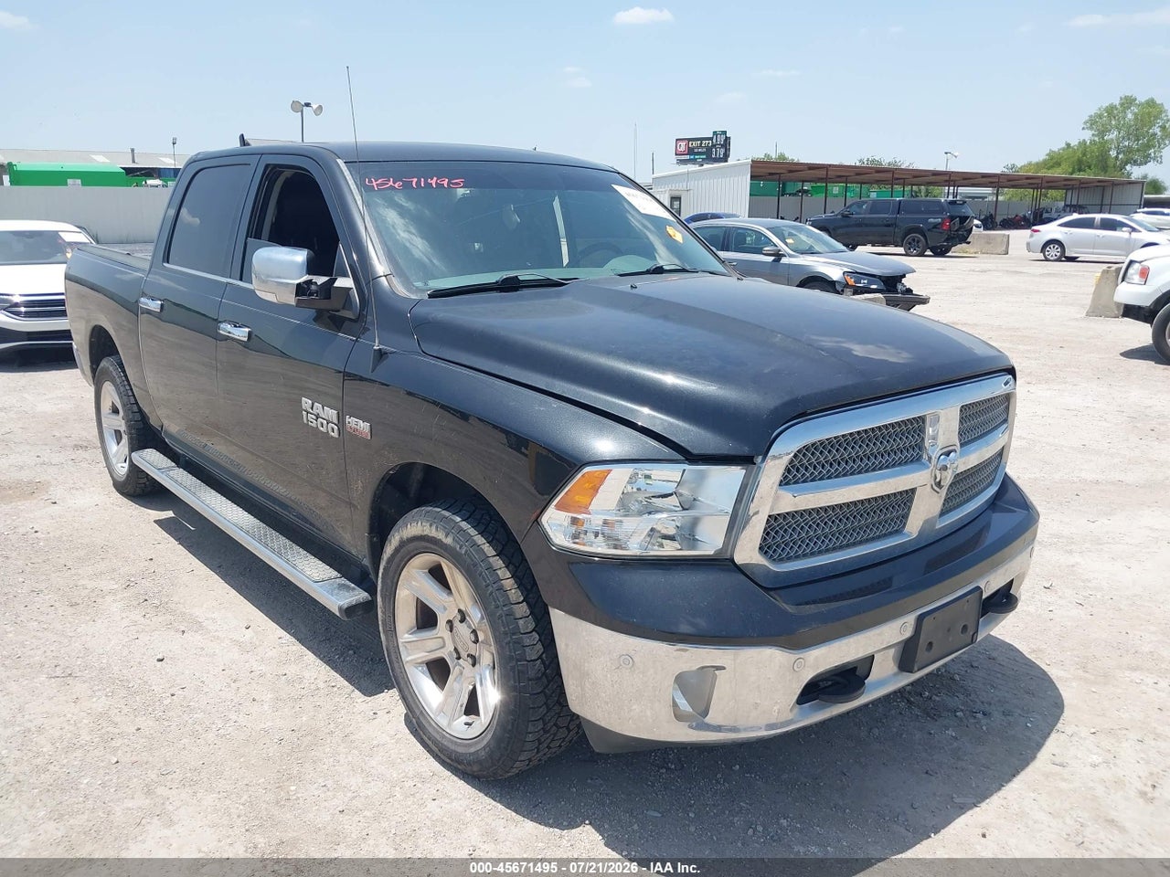 2017 RAM 1500 LONE STAR SILVER 4X4 5'7 BOX