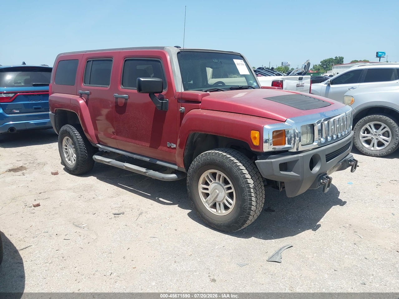 5GTDN13E078****** · 2007 HUMMER H3 SUV